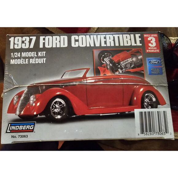 1937 Ford Custom Convertible Model - Picture 1 of 3